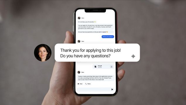 Conversational Screening with Real-Time AI Engagement.